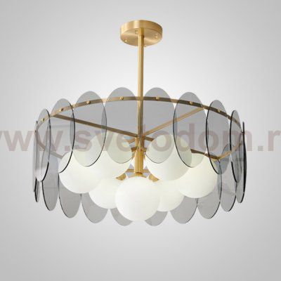 Потолочная люстра RASMIN D60 Brass ImperiumLoft 232026-23