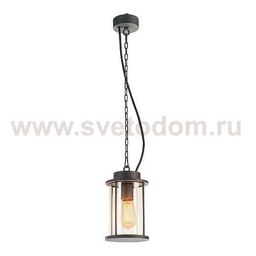 232065 SLV PHOTONIA PD светильник подвесной IP44 для лампы E27 60Вт макс., без основания, антрацит/прозрач.