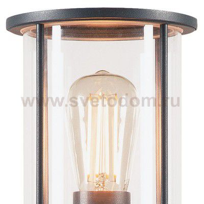232075 SLV PHOTONIA SL светильник IP55 для лампы E27 60Вт макс., антрацит / стекло прозрачное