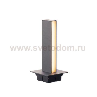 232175 SLV H-POL LED 2-SIDE 36 светильник встраиваемый IP55 с LED 18Вт, 3000К, 700лм, антрацит