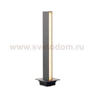 232185 SLV H-POL LED 2-SIDE 66 светильник встраиваемый IP55 с LED 35Вт, 3000К, 1400лм, антрацит