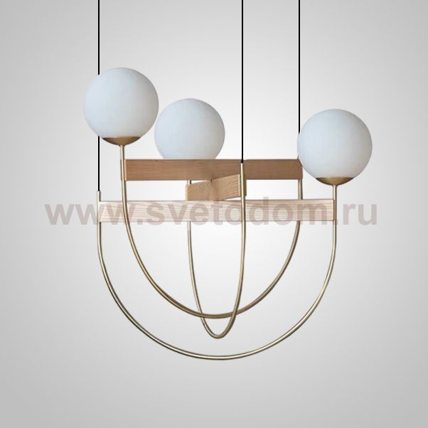 Подвесной светильник GIERTON D54 Light brown ImperiumLoft 232219-23