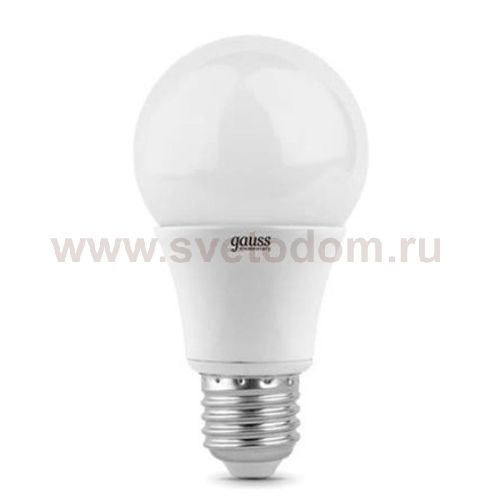 Лампа Gauss 23226 LED Elementary A60 E27 6W 4100K 1/40