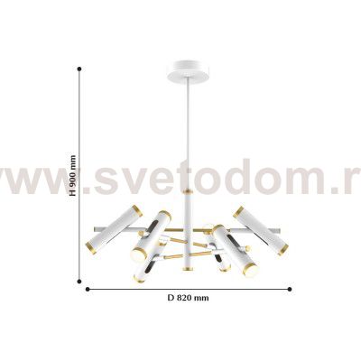 Люстра потолочная Favourite 2323-12U Duplex
