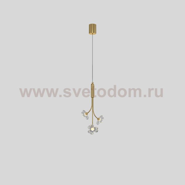 Подвесной светильник CAMILIA ONE L3 Brass ImperiumLoft 232397-23
