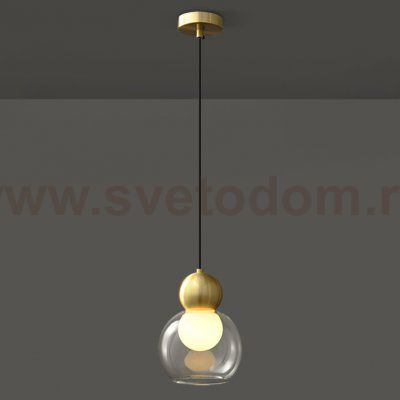 Подвесной светильник FANUEL D15 Brass ImperiumLoft 232454-23