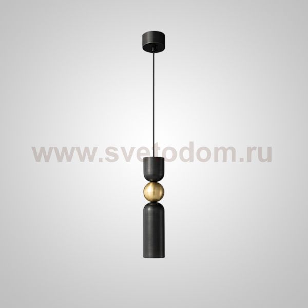 Подвесной светильник NIORD A Black Brass ImperiumLoft 232487-23