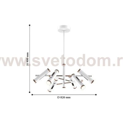 Люстра подвесная Favourite 2325-12P Duplex