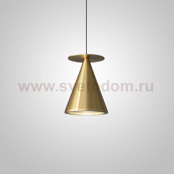 Подвесной светильник PIET СONE B Brass ImperiumLoft 232578-23