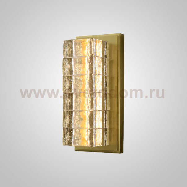 Настенный светильник IMANUEL WALL H35,5 Brass ImperiumLoft 232705-23
