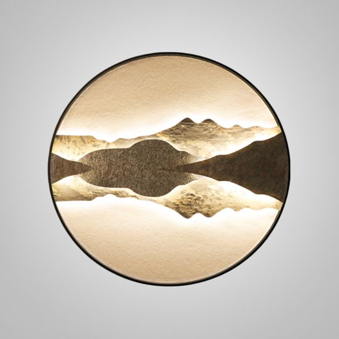 Настенный светильник DAWN B A D80 Black ImperiumLoft 232752-23