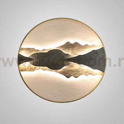 Настенный светильник DAWN B A D80 Brass ImperiumLoft 232756-23