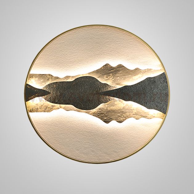 Настенный светильник DAWN B A D100 Brass ImperiumLoft 232757-23