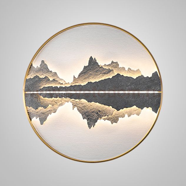 Настенный светильник DAWN B B D100 Brass ImperiumLoft 232763-23