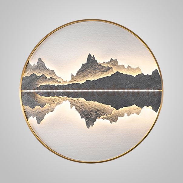 Настенный светильник DAWN B B D120 Brass ImperiumLoft 232764-23