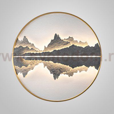 Настенный светильник DAWN B B D120 Brass ImperiumLoft 232764-23