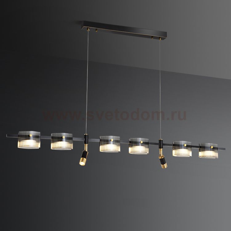 Подвесной светильник NICOLETTA C LONG L150 Black ImperiumLoft 232833-23