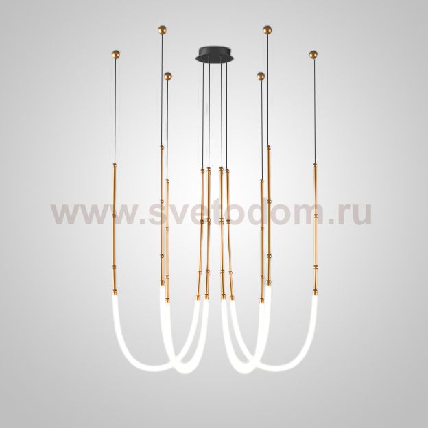 Подвесная люстра ALRIK CH Brass ImperiumLoft 232896-23