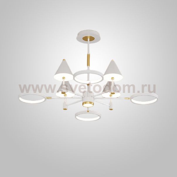 Потолочная люстра GISBERT D100 White ImperiumLoft 232925-23