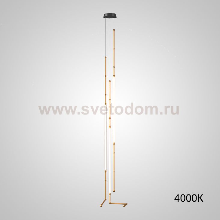Подвесной светильник ALRIK Brass 4000К ImperiumLoft 233004-23