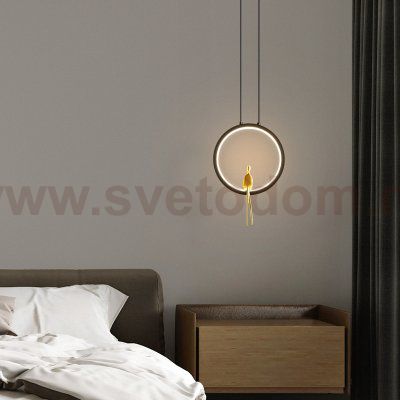 Подвесной светильник REMUS ONE Black ImperiumLoft 233015-23