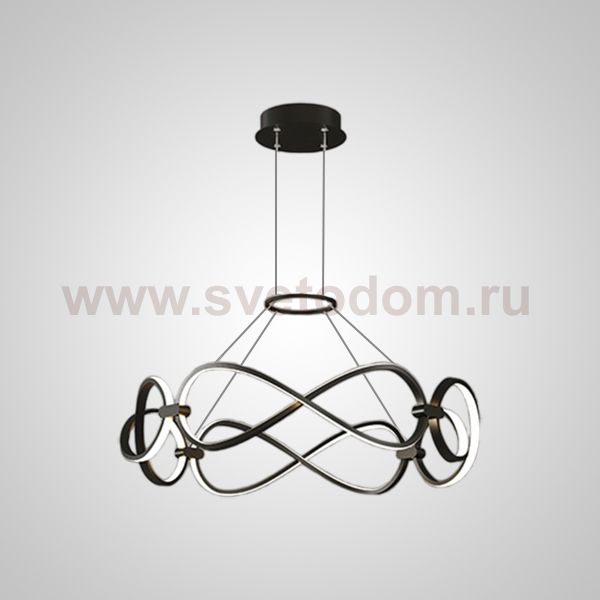 Подвесная люстра FORLI BW D60 Black ImperiumLoft 233023-23