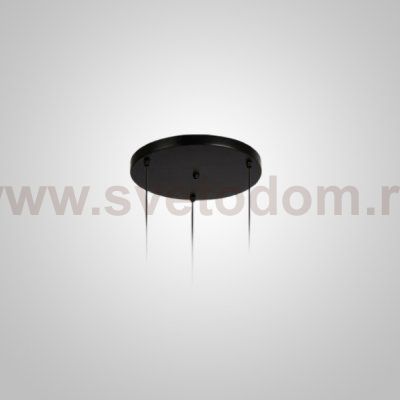 Потолочное крепление — металлический диск CEILING MOUNT 2 D40 Black ImperiumLoft 233045-26