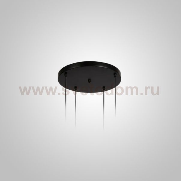 Потолочное крепление — металлический диск CEILING MOUNT 2 D50 Black ImperiumLoft 233046-26