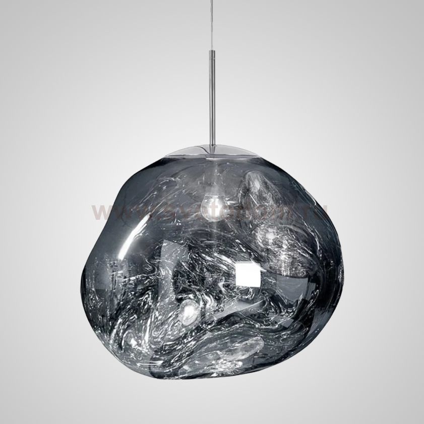 Подвесной светильник Tom Dixon Melt Pendant Silver D20 ImperiumLoft 233052-22