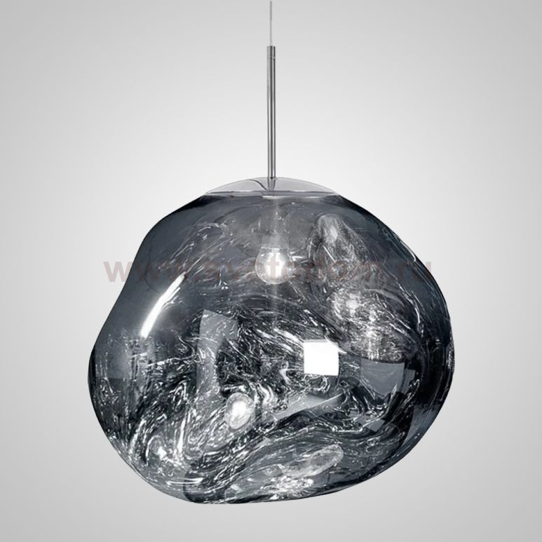 Подвесной светильник Tom Dixon Melt Pendant Silver D38 ImperiumLoft 233054-22