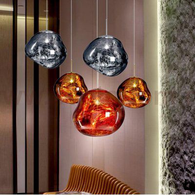 Подвесной светильник Tom Dixon Melt Pendant Silver D50 ImperiumLoft 233055-22