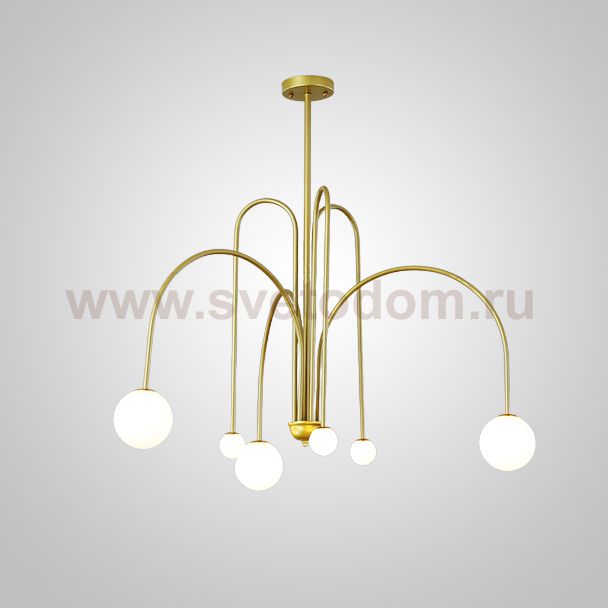 Потолочная люстра DAY L6 D130 Gold ImperiumLoft 233063-26