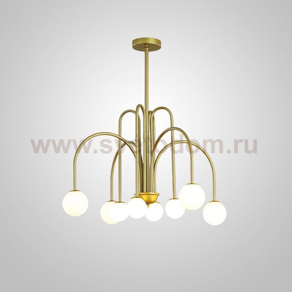 Потолочная люстра DAY L8 D75 Gold ImperiumLoft 233068-26