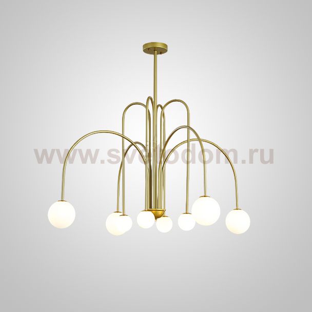 Потолочная люстра DAY L8 D100 Gold ImperiumLoft 233070-26