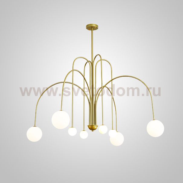 Потолочная люстра DAY L8 D130 Gold ImperiumLoft 233072-26