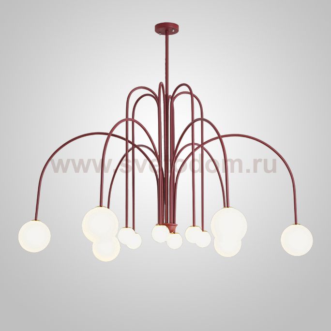 Потолочная люстра DAY L12 D130 Red ImperiumLoft 233077-26