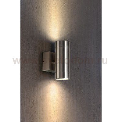 SLV 233312 ASTINA STEEL LED Wandleuchte, rund, Edelstahl 316