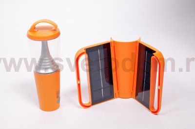 Светильник переносной на съемной солнечной батарее Oasis Light P9003 Or