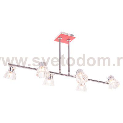 Светильник ЭкономСвет 23353/6CR+RED CL