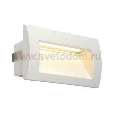 SLV 233621 DOWNUNDER OUT LED M Wand- einbauleuchte, weiss
