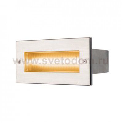 233651 SLV BRICK LED SYMETRIC PRO светильник встраиваемый IP65 с LED 9Вт (11Вт), 3000К, 40°, 950лм, сталь