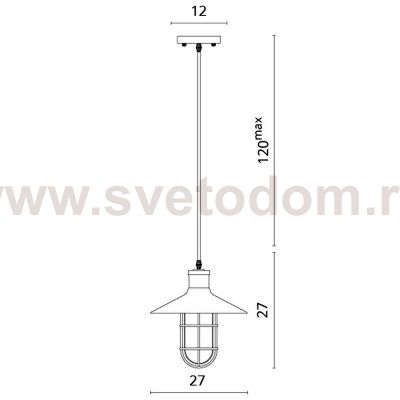 Светильник подвесной Divinare 2007/01 SP-1 LATERNA