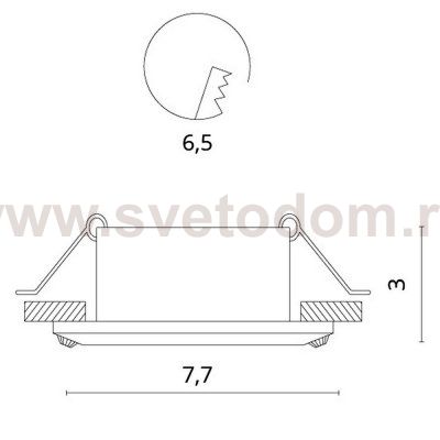 Светильник потолочный Divinare 1405/01 PL-1 GIANETTA