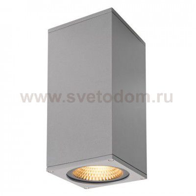 234504 SLV BIG THEO LED UP-DOWN светильник настенный IP44 с LED 2x17.5Вт (42Вт), 3000К, 24°, 4000лм, серебр.