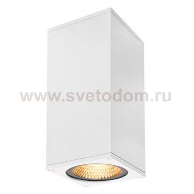 234511 SLV BIG THEO LED BEAM светильник настенный IP44 с LED 6.2+17.5Вт (29Вт), 3000К, 2°+24°, 2130лм, белый