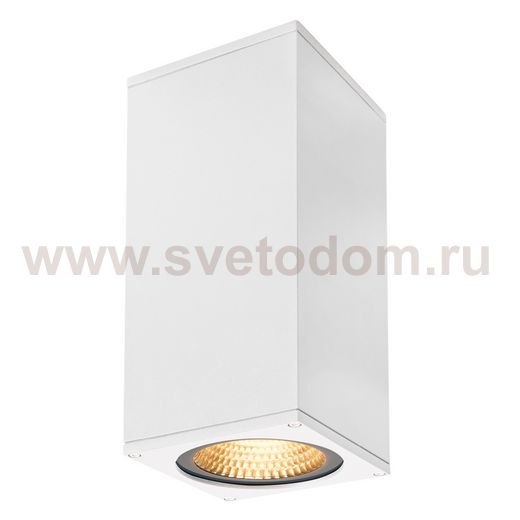 234511 SLV BIG THEO LED BEAM светильник настенный IP44 с LED 6.2+17.5Вт (29Вт), 3000К, 2°+24°, 2130лм, белый