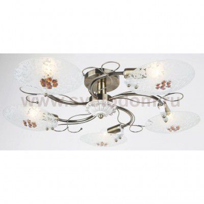 Потолочный светильник Escada 237/5PL E14*40W Antique Brass