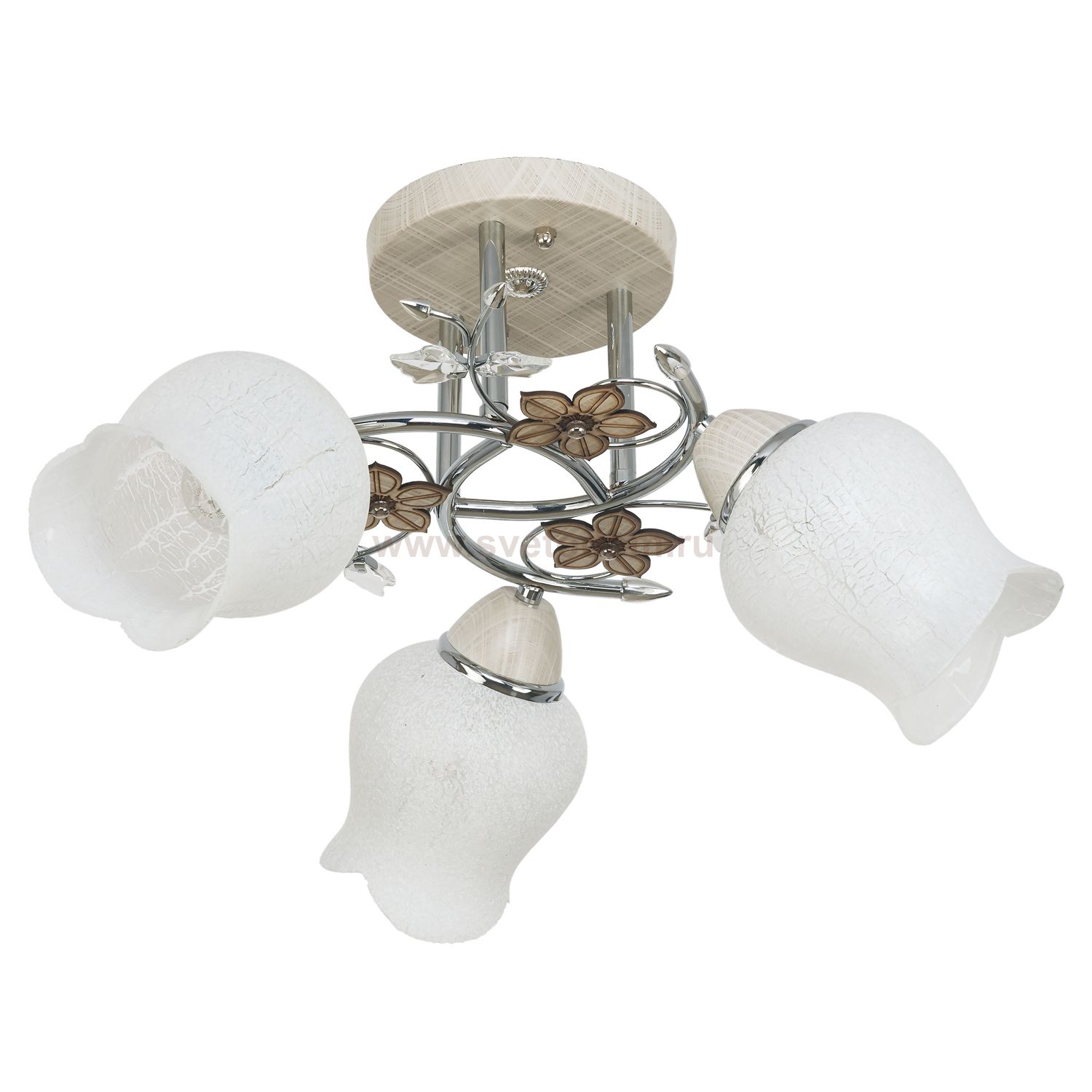 Потолочный светильник Экономсвет 2371LM/3CR+WT WT