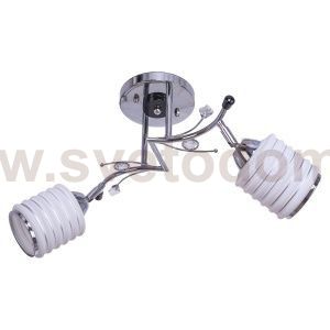 Светильник ЭкономСвет 2384AX/2CR WT