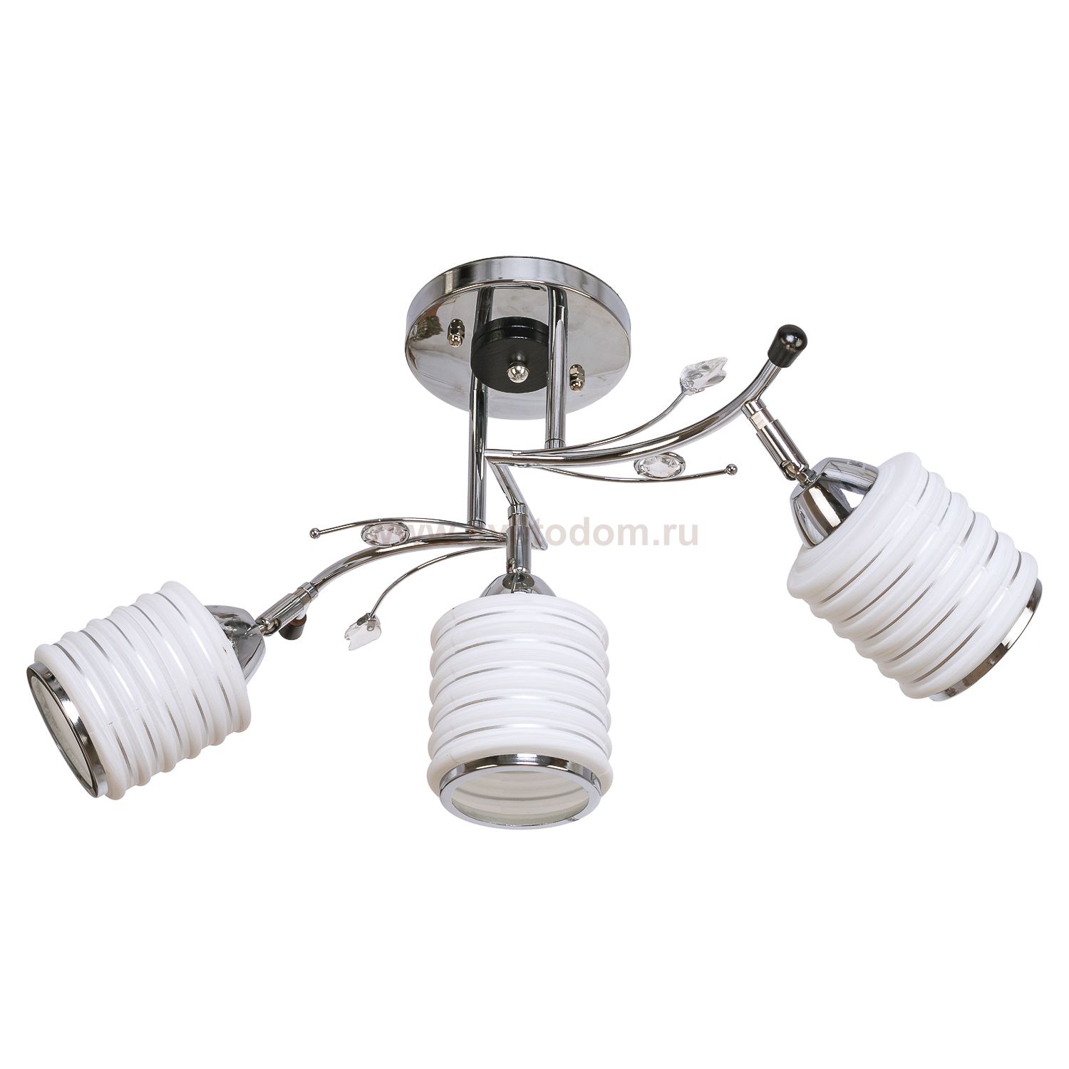 Светильник ЭкономСвет 2384AX/3CR WT